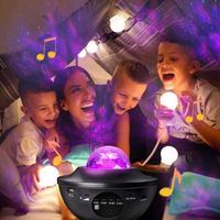 Kanlong Veilleuse intelligente avec projecteur océanique télécommandé pour enfants