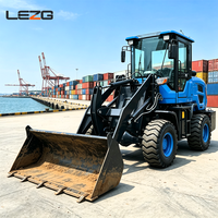 Chargeuse sur pneus hydraulique diesel 4x4 de 3 tonnes, haute efficacité, accessoires personnalisés, équipement de construction routière