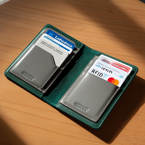 <span class=keywords><strong>Porte</strong></span>-documents de <span class=keywords><strong>luxe</strong></span> haut de gamme minimaliste couverture assurance auto enregistrement de licence RFID blocage portefeuille <span class=keywords><strong>porte</strong></span>-<span class=keywords><strong>carte</strong></span> - Product Image 4