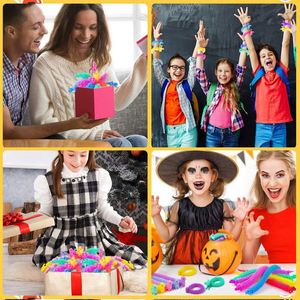 Bracelets extensibles à thème dinosaure, cordes anti-stress en TPR de style animal de dessin animé, nouvelle collection populaire - Product Image 4