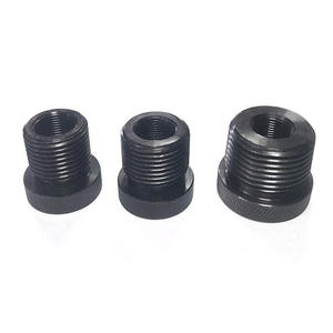 อะแดปเตอร์กรองน้ำมันเครื่องยนต์ CNC A3 เหล็กกล้าแบบปรับแต่งได้รุ่นใหม่ ขนาด 1/2-28 ถึง 13/16-16 พร้อมพื้นผิวเคลือบอะโนไดซ์สีดำและด้ามจับแบบมีลายกันลื่น - Product Image 1