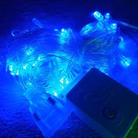 Wasserdichte IP65 Außenbeleuchtung 220V EU/110V US-Stecker 8-Modus Blinkende Weihnachts-Lichterkette 10m-100m 100LED Verbindbare Dimmbare Lichterkette
