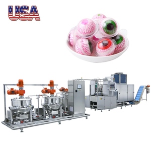 Línea de producción de caramelo de piruleta dura de alta calidad, gelatina, caramelo, gelatina, pectina, Agar, máquina para hacer gomas blandas - Product Image 2