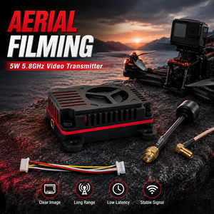 Transmission <span class=keywords><strong>d</strong></span>'images VTX ultra longue portée 5W haute puissance 5000mW pour drone professionnel, <span class=keywords><strong>vol</strong></span> longue distance - Product Image 3