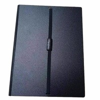 Offre Spéciale – Porte-documents en plastique PP noir de petite taille, personnalisables avec logo, vente en gros directe usine pour bureau et école