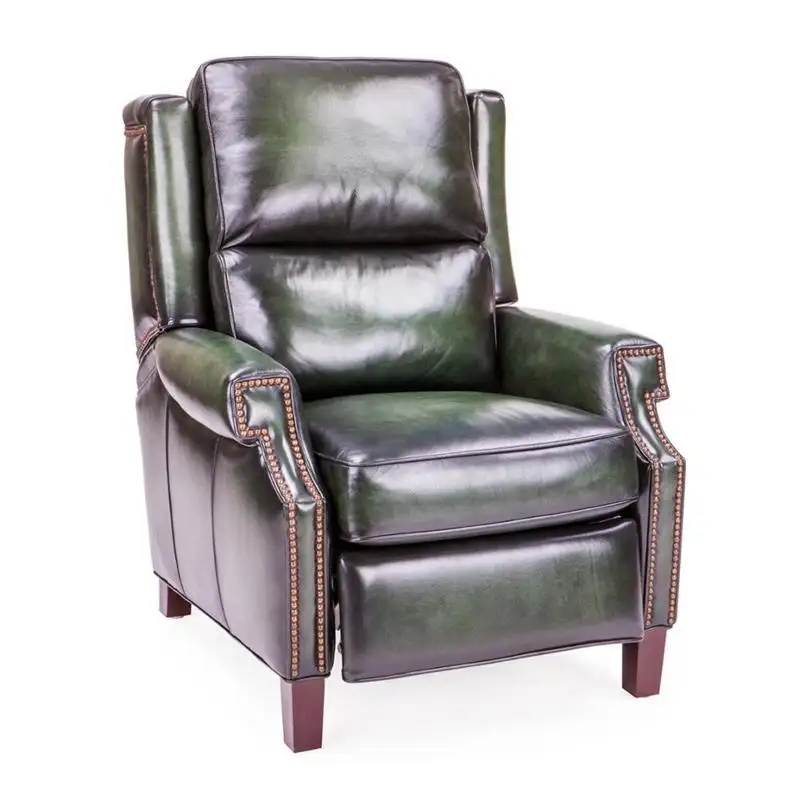 Canapé chaise mécanisme manuel salon canapés lounge Push Back ensembles simples coussin inclinable en cuir motorisé