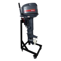 Nouveau moteur hors-bord 2 temps 25 CV à arbre long ou court certifié CE pour bateaux de pêche en mer avec accessoires complets