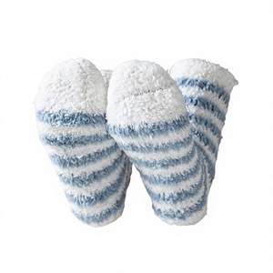 Striped Spandex Cuff Sports <b>Lounge</b> Crew <b>Socks</b> Standard Knitted Sweat-Absorbent Autumn Casual for Adults Tennis Workouts - Product Image 1