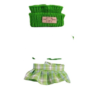 Ensemble de Vêtements et Accessoires pour Poupées de 17 cm : Chaussures en Cuir, Chemise Tricotée, Chapeau – Idéal pour V1, <span class=keywords><strong>V2</strong></span>, V3 (Vente en Gros) - Product Image 1