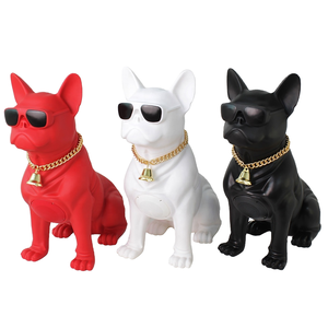Dễ Thương Động Vật Phim Hoạt Hình Con Chó Xách Tay Siêu Bass Lớn Bằng Giọng Nói Bulldog Không Dây Xách Tay Bluetooh Pháp Bulldog Loa - Product Image 1