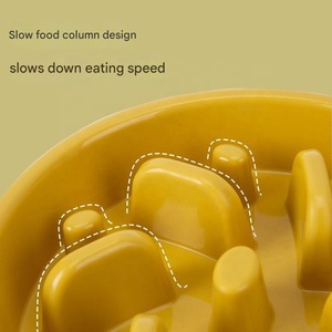 Minerva usine en Stock matériau PP écologique ne glisse pas colonne de consommation lente chat de compagnie chien consommant de l'énergie bol d'alimentation lente - Product Image 6