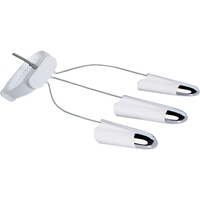 Appareil professionnel électrique de microcourant pour le visage, gants de microcourant EMS, masseur facial, machine Golden Finger