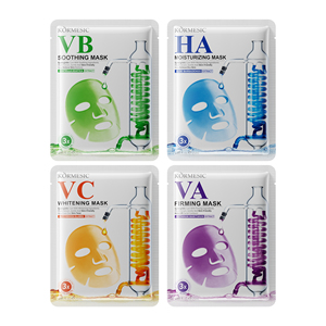 Masque facial coréen KORMESIC certifié Bpom 25ml VA VC VB HA Collagène éclaircissant hydratant apaisant raffermissant - Product Image 5