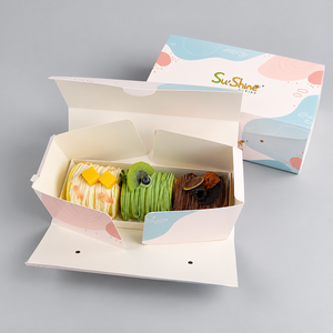 Cajas de Embalaje Personalizadas al por Mayor, Cajas de Cartón Blanco Ecológicas, Embalaje Personalizado para Rollos Suizos - Product Image 5