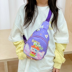La nuova borsa a tre bambini con cartoni animati e stampe carine borsa da petto da <span class=keywords><strong>asilo</strong></span> di grande capacità Casual e Versatile - Product Image 3