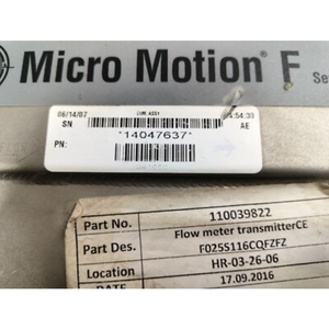 Medidores de Densidad de Flujo Coriolis Serie F de R Osemount, Alta Precisión (Tasa de 0.1%), 6250 Psig, Acero Inoxidable 316L - Product Image 2