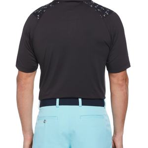 Polo de golf pour homme léger, à séchage rapide, amusant, avec motif en soie, SPF50, abordable - Product Image 4
