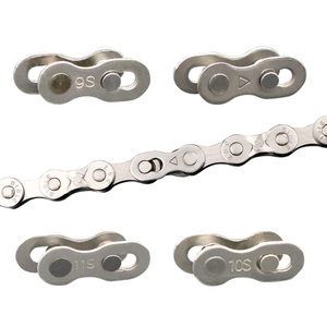 RIDERACE 5 paires de connecteurs de chaîne de vélo, boutons magiques, maillons rapides pour VTT 6/7/8/9/10/11 vitesses - Product Image 4