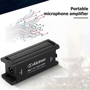 Amplificateur de microphone portable Alctron MA 1, anti-chute, amplificateur de voix, préamplificateur de microphone, enregistrement sonore - Product Image 3