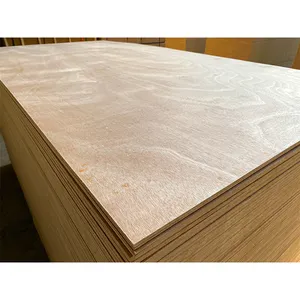 Compensato di Okoume compensato di legno duro commerciale di alta qualità diretto in fabbrica a basso prezzo 12mm 15mm 18mm Okoume