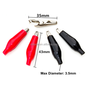 Venta al por mayor de <span class=keywords><strong>pinzas</strong></span> de batería de cocodrilo de metal multicolor <span class=keywords><strong>pinzas</strong></span> de cocodrilo abrazadera pinza de cocodrilo para probar la batería del <span class=keywords><strong>coche</strong></span> - Product Image 4