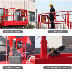 Plataforma Elevadora de Tijera Autopropulsada de 12 m y 230 kg de Capacidad de Carga Útil para Uso Industrial en Exteriores - Product Image 3