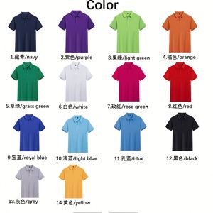 Camisetas Personalizadas de Poliéster y Algodón - Polo Transpirable de Manga Corta para Hombre/Mujer para Uniformes Corporativos/Ropa de Equipo - Product Image 2