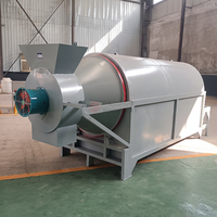 Vente directe usine : Séchoir rotatif à tambour de 500 kg pour larves de mouches brutes (BSFL), petite machine de séchage électrique pour farine de poisson et aliments pour animaux