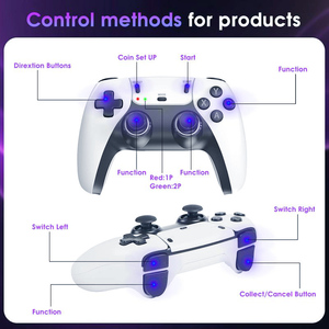 Consola de Videojuegos Portátil M15 4K con Controles Inalámbricos de 2.4G, 20000 Juegos Retro, Consola de Videojuegos de 64 GB para <span class=keywords><strong>PS1</strong></span> GBA NES - Product Image 6