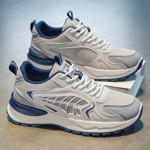 Prix d'usine, vente en gros, chaussures habillées classiques respirantes pour hommes, blanches <span class=keywords><strong>et</strong></span> noires, souples, chaussures décontractées, baskets habillées - Product Image 3