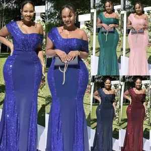 latest design summer bridesmaids dress african bridesmaid dresses plus size sequin Bridesmaid dress