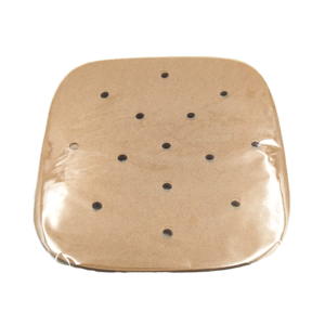 Feuilles et rouleaux de papier sulfurisé blanc non blanchi, prédécoupés, double face, enduits de silicone, résistants à la graisse, pour sandwichs et friteuses à air - Product Image 1