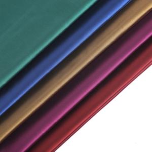 Tissu en taffetas de nylon 100% respirant, enduit de <span class=keywords><strong>film</strong></span> métallique imperméable Oir Cire 20D 400T de haute qualité, pour vestes et lingerie pour filles - Product Image 2