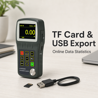 Jauge d'épaisseur ultrasonique haute précision GTJ-U100 GTJ-U150, mesure numérique de l'épaisseur des métaux, testeur NDT, protection IP65, garantie 1 an