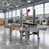 Machine de scellage de cartons semi-automatique HEKON HK-5050G, réglable, en acier inoxydable, pour boîtes en carton