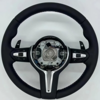 Volant GZYLC pour BMW F10 F20 F30 F32 F36 F80 M3 M4 M5 M6 E70 E90 E91, volant en cuir, pièces automobiles