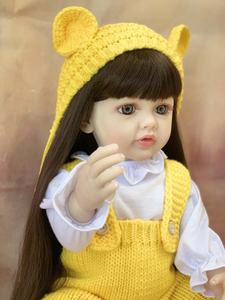 R & B Realista Little Reborn Baby Doll Pose Reborn Dolls <span class=keywords><strong>Morenas</strong></span> Accesorios para muñeca Reborn Silicona - Product Image 6