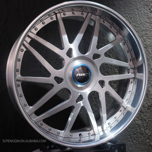 Jantes forgées personnalisées 20 22 24 26 28 pouces Jantes en alliage Deep Dish Roues de voiture de tourisme Roues forgées 2 pièces - Product Image 5