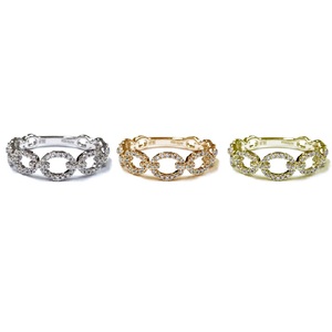 Lanli — bague en diamant à empiler, bijoux fins et personnalisables, bijoux tendance, en or blanc, diamant naturel, 18k, usage quotidien, nouvelle collection - Product Image 4