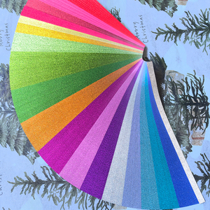 Bandes de papier origami étoiles scintillantes en gros, papier étoile porte-bonheur brillant, couleurs assorties pour la décoration artisanale DIY et les fêtes - Product Image 3