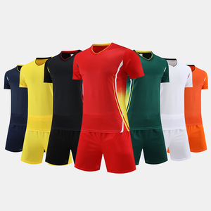 Atmungsaktive Fußballverein-Sportbekleidung für Erwachsene und Kinder Fußball-Trainingskleidung Blanko-Fußballuniform - Product Image 1