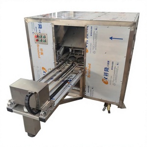 Máquina Automática para Filetear Pescado, Equipo para Desescamar, Eviscerar, Deshuesar y Despellejar Bagre, Rebanadora de Carne de Gran Capacidad - Product Image 5