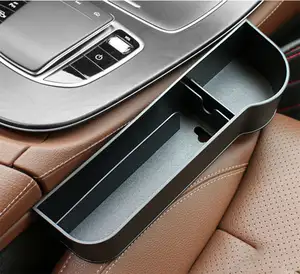 कार सामान ऑटो इंटीरियर ट्रिम पूर्ण सेट सीट गैप भराव भंडारण बॉक्स, एन्जिल पंख दरवाजा आपका स्वागत रोशनी यूनिवर्सल कारों के लिए