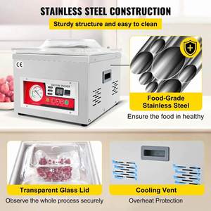 เครื่องซีลอาหาร เครื่องซีลสูญญากาศสำหรับผลิตผลทางการเกษตร เครื่องซีลไส้กรอก เครื่องบรรจุภัณฑ์ เครื่องซีลสูญญากาศสำหรับอาหาร ถุงซีลสูญญากาศสำหรับอาหาร - Product Image 5