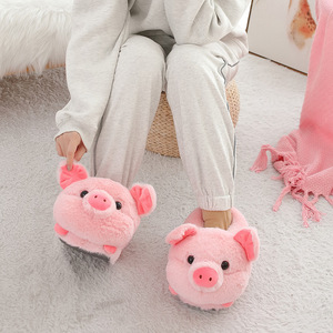 <span class=keywords><strong>Zapatos</strong></span> de Interior de animales de peluche, zapatillas antideslizantes, zapatillas de animales de peluche cálidos de invierno encantadores - Product Image 3