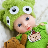 Muñeca Bebé Reborn de Silicona de Cuerpo Completo de 13 Pulgadas, Muñeca de Moda para Niños, Juguete Realista para Hacer Manualidades, Muñecas Reborn, Muñeca para Niñas