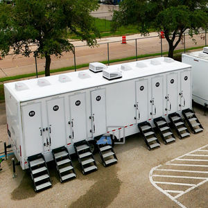 Remorque combinée de <span class=keywords><strong>douche</strong></span> de toilette portative commerciale <span class=keywords><strong>douche</strong></span> mobile extérieure <span class=keywords><strong>sur</strong></span> la remorque mobile de toilette de roues - Product Image 4