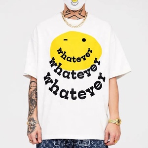 Camisetas gráficas personalizadas Camiseta con estampado de abullonado para hombre Camiseta de gran tamaño Camisetas pesadas de gran tamaño para hombre - Product Image 3