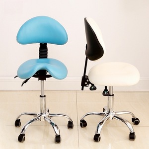 Tabouret de travail dentaire moderne et minimaliste en métal, transfrontalier, avec soutien lombaire et hauteur réglable, pour dentistes professionnels - Product Image 4