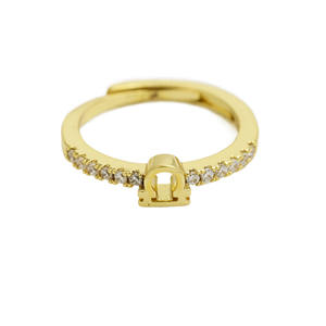 2024 femmes 12 anneaux ouverts du zodiaque pour femme mode bijoux mariage Couples mignon dames couleur or métal bélier <span class=keywords><strong>taureau</strong></span> anneau - Product Image 6